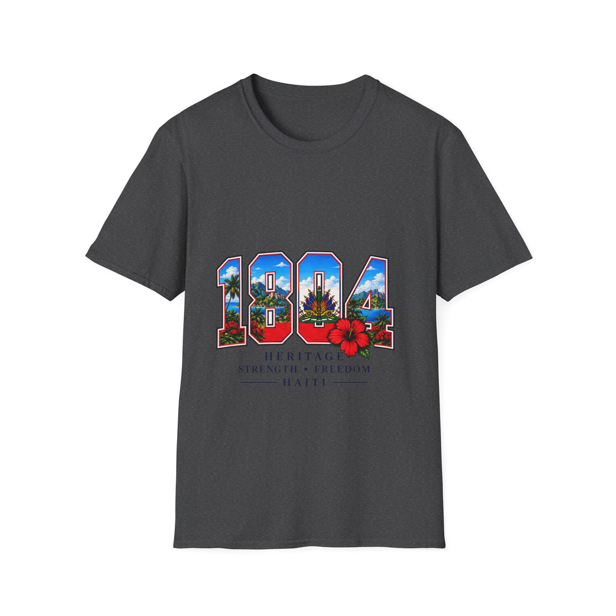 1984 Retro Hawaii Graphic T-Shirt — Tropical Palm & Sunset Vintage Tribute