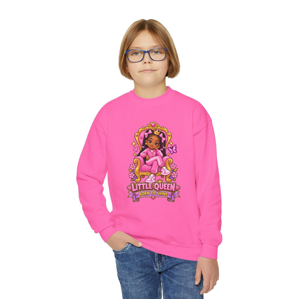 Little Queen Born to Shine Girls’ Sweatshirt