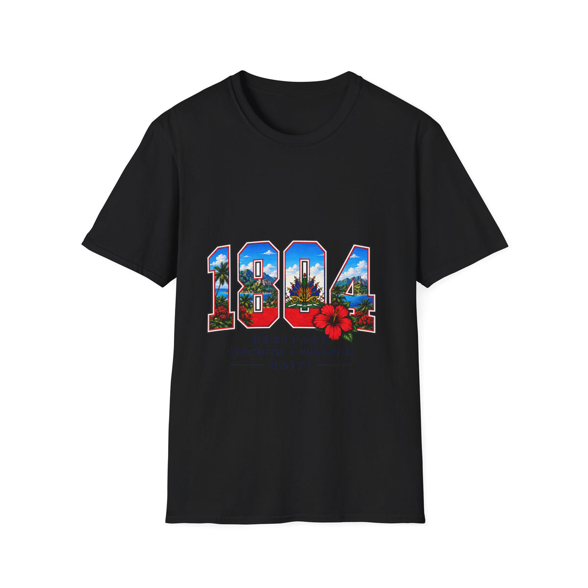 1984 Retro Hawaii Graphic T-Shirt — Tropical Palm & Sunset Vintage Tribute