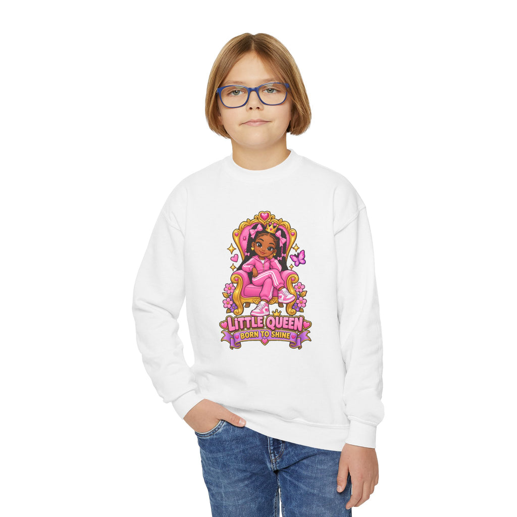 Little Queen Born to Shine Girls’ Sweatshirt