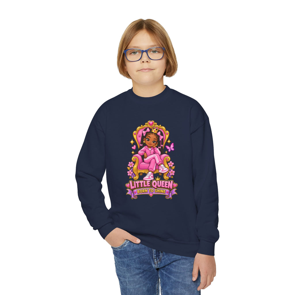 Little Queen Born to Shine Girls’ Sweatshirt