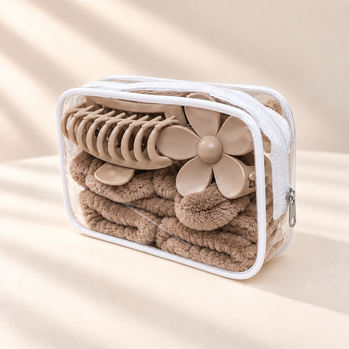 Bendji Beauty Travel Hair Accessories Set with Pouch