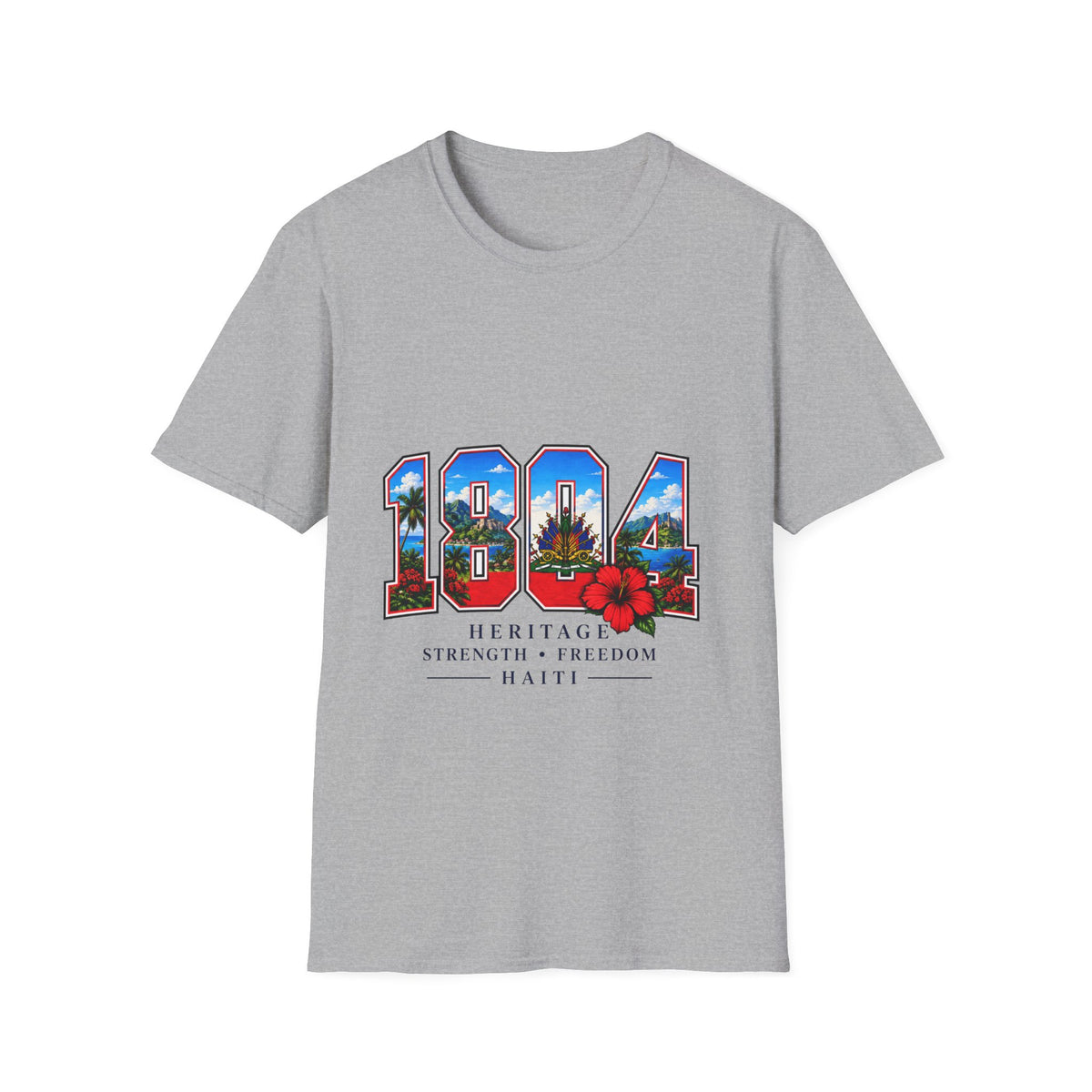 1984 Retro Hawaii Graphic T-Shirt — Tropical Palm & Sunset Vintage Tribute