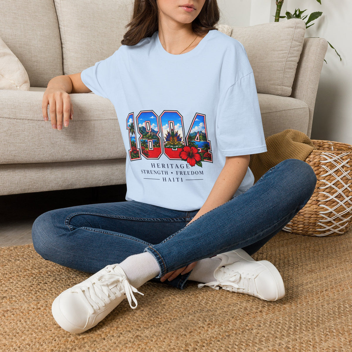 1984 Retro Hawaii Graphic T-Shirt — Tropical Palm & Sunset Vintage Tribute
