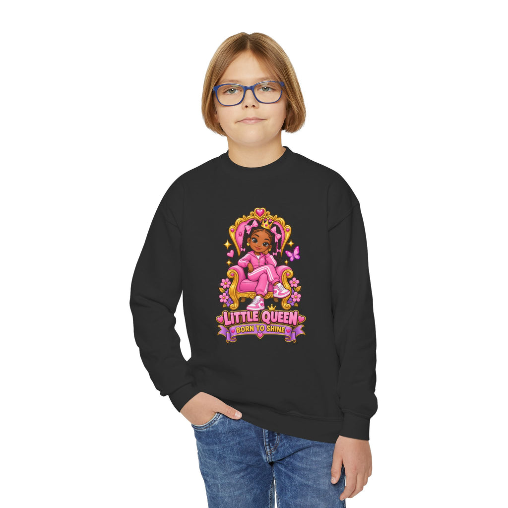 Little Queen Born to Shine Girls’ Sweatshirt