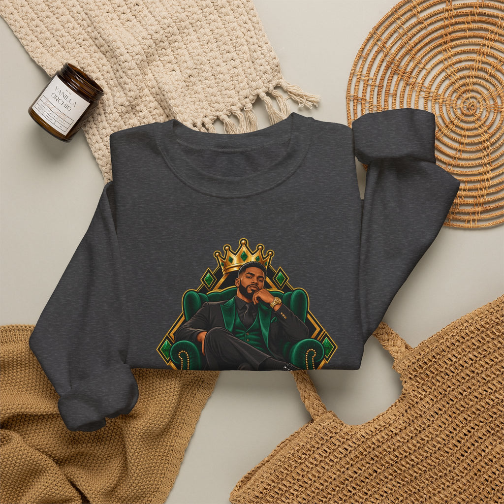 King Mindset Built Different Men’s Sweatshirt