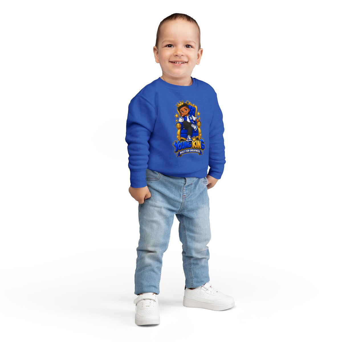Toddler Sweatshirt Boy King