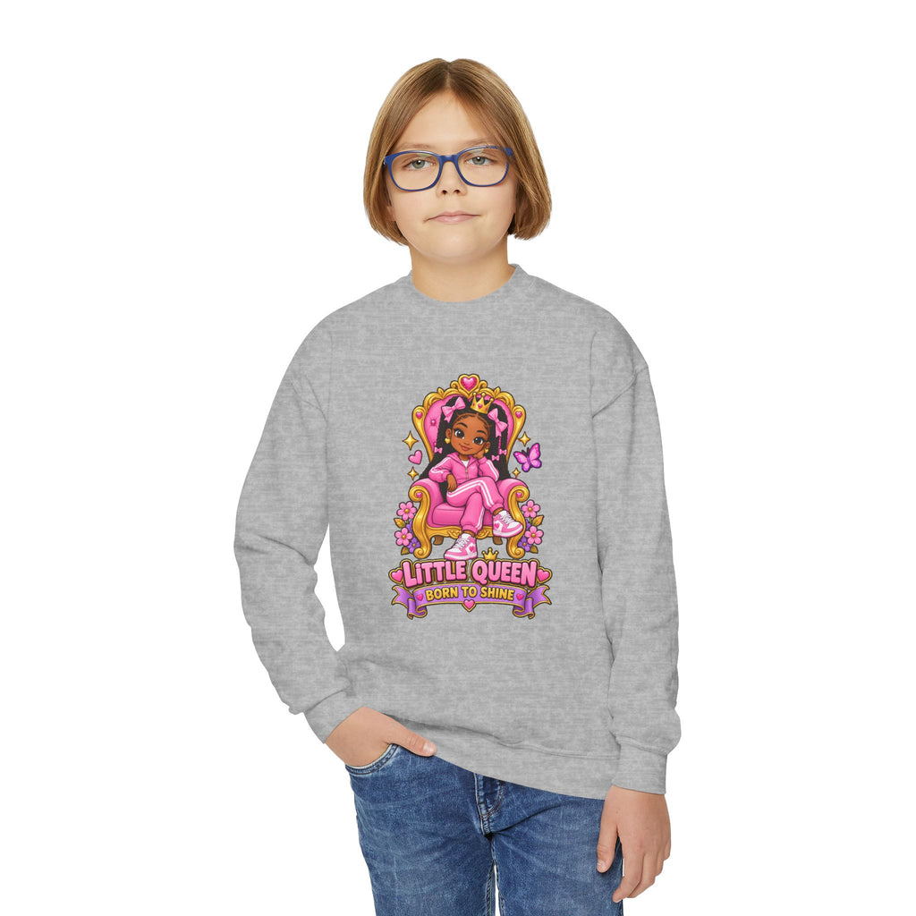 Little Queen Born to Shine Girls’ Sweatshirt