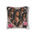 Personalized Couple or Single Photo Pillow With Names & Dat ( Cover Only )