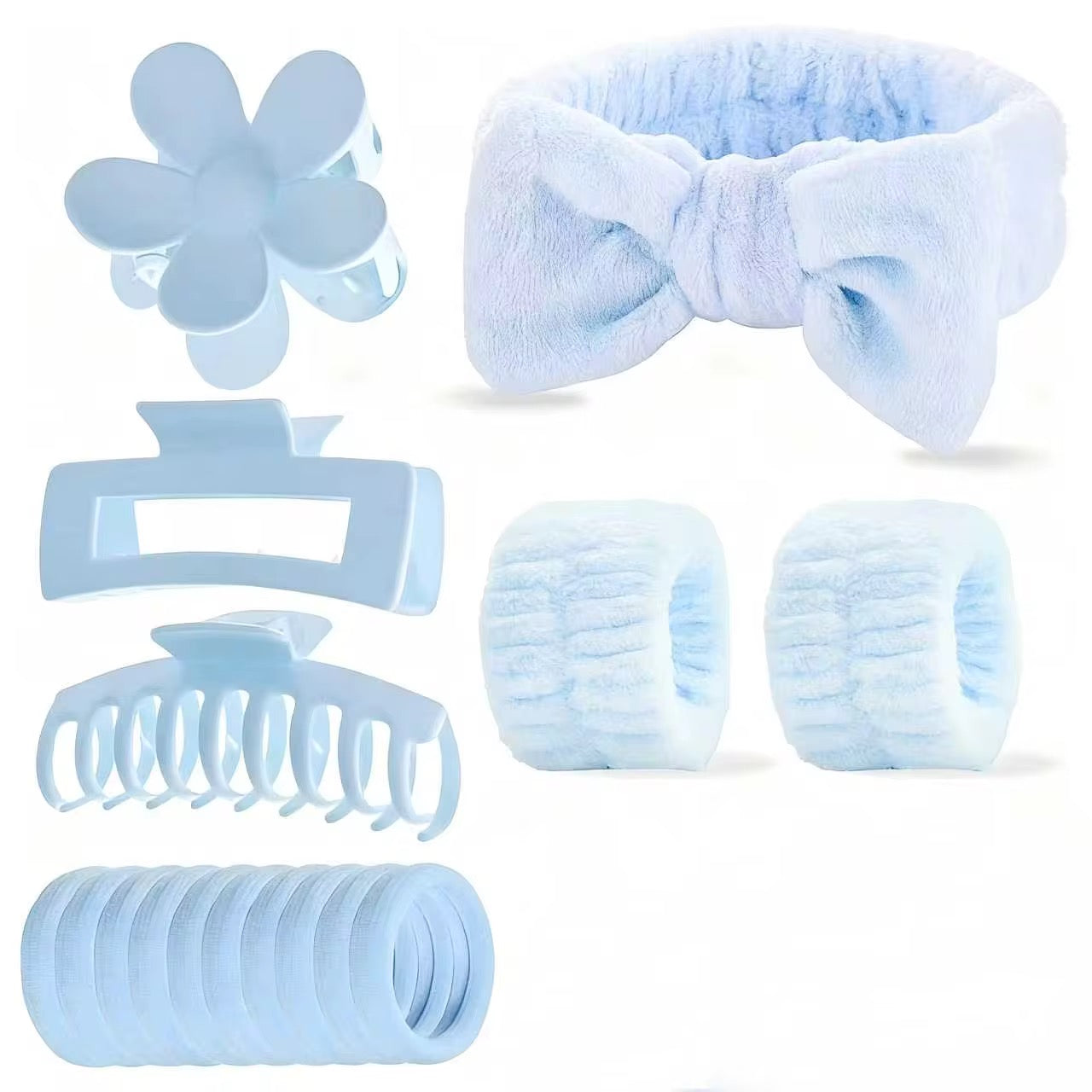 Bendji Beauty Travel Hair Accessories Set with Pouch