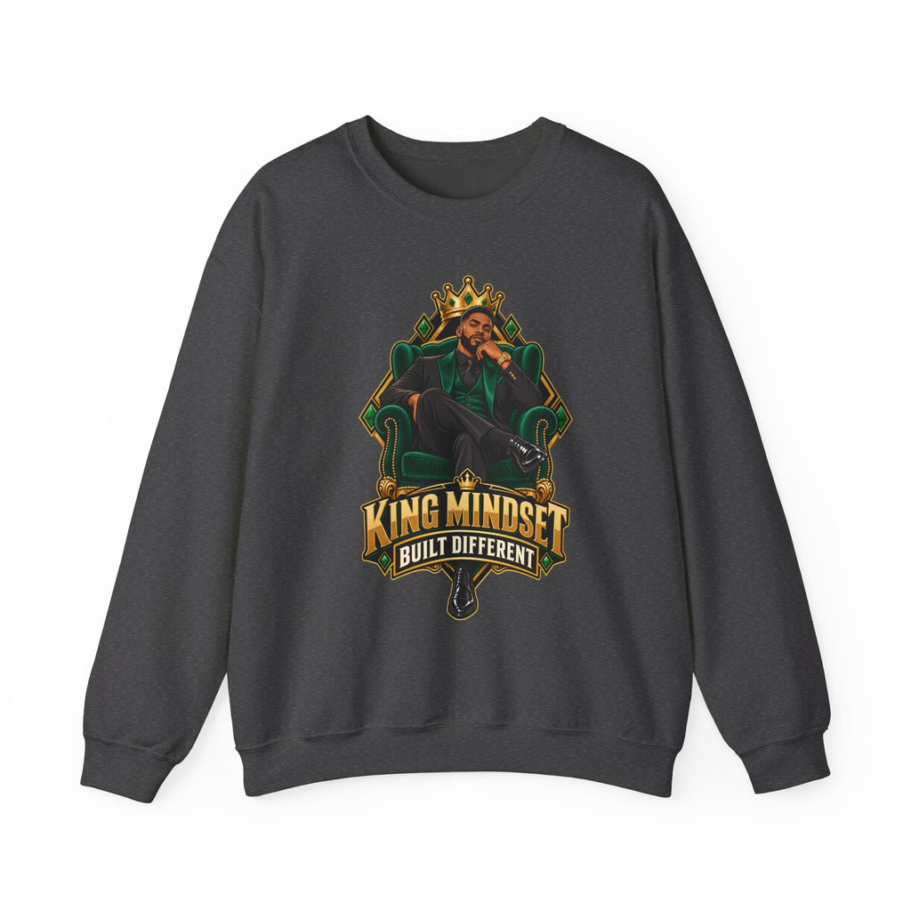 King Mindset Built Different Men’s Sweatshirt