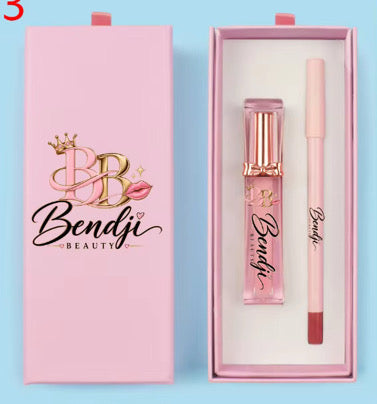 Bendji Beauty Lip Gloss & Liner Gift Set – 2 Piece