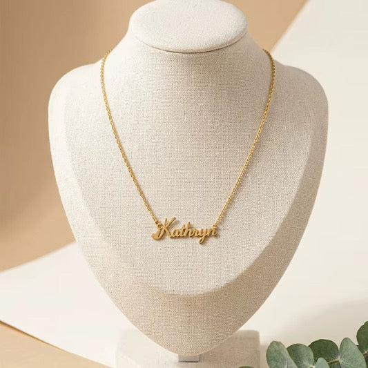 Personalized Custom Name Necklace – Stainless Steel