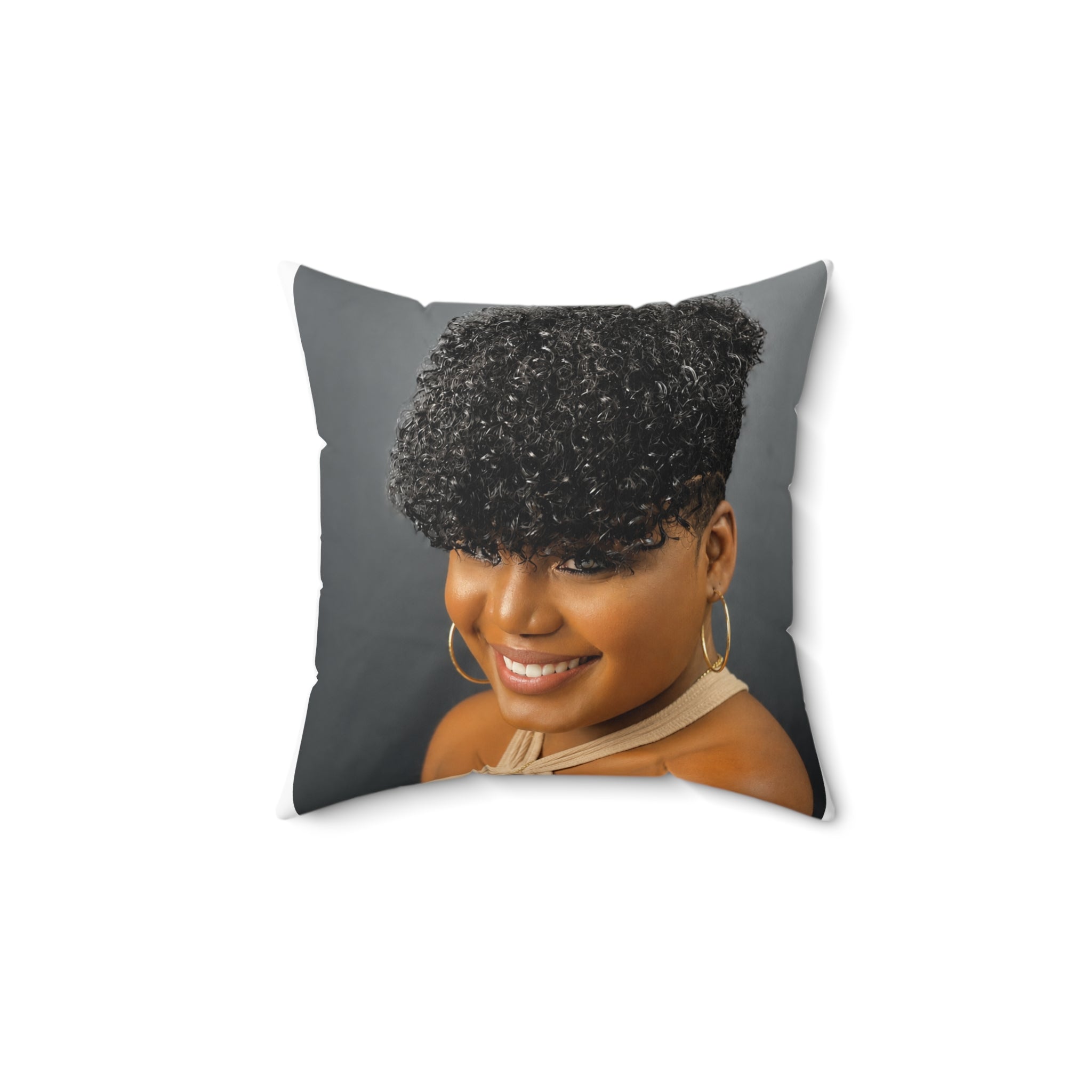 Spun Polyester Square Pillow personalized