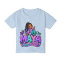 Personalized Cartoon Girl Photo & Name Sweatshirt