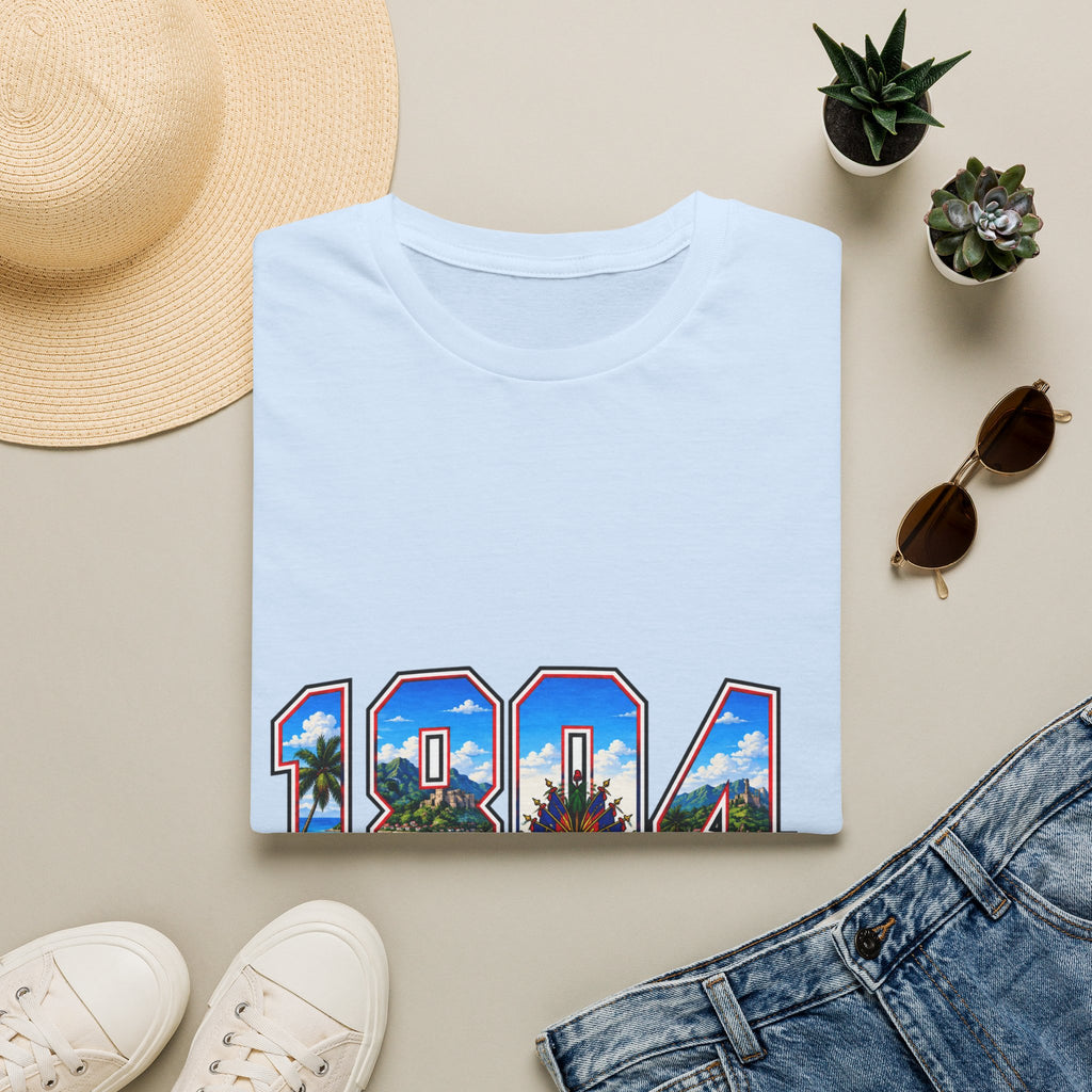 1984 Retro Hawaii Graphic T-Shirt — Tropical Palm & Sunset Vintage Tribute