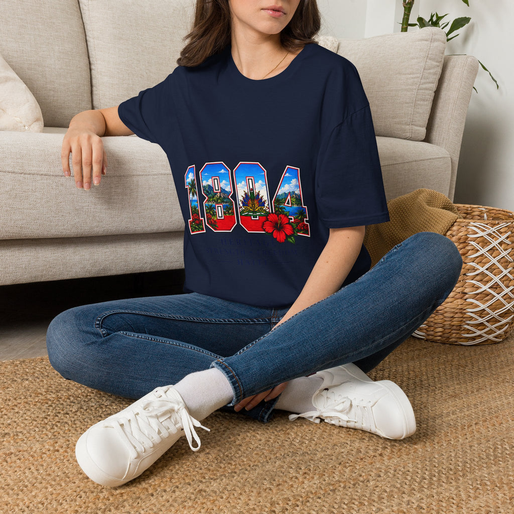 1984 Retro Hawaii Graphic T-Shirt — Tropical Palm & Sunset Vintage Tribute