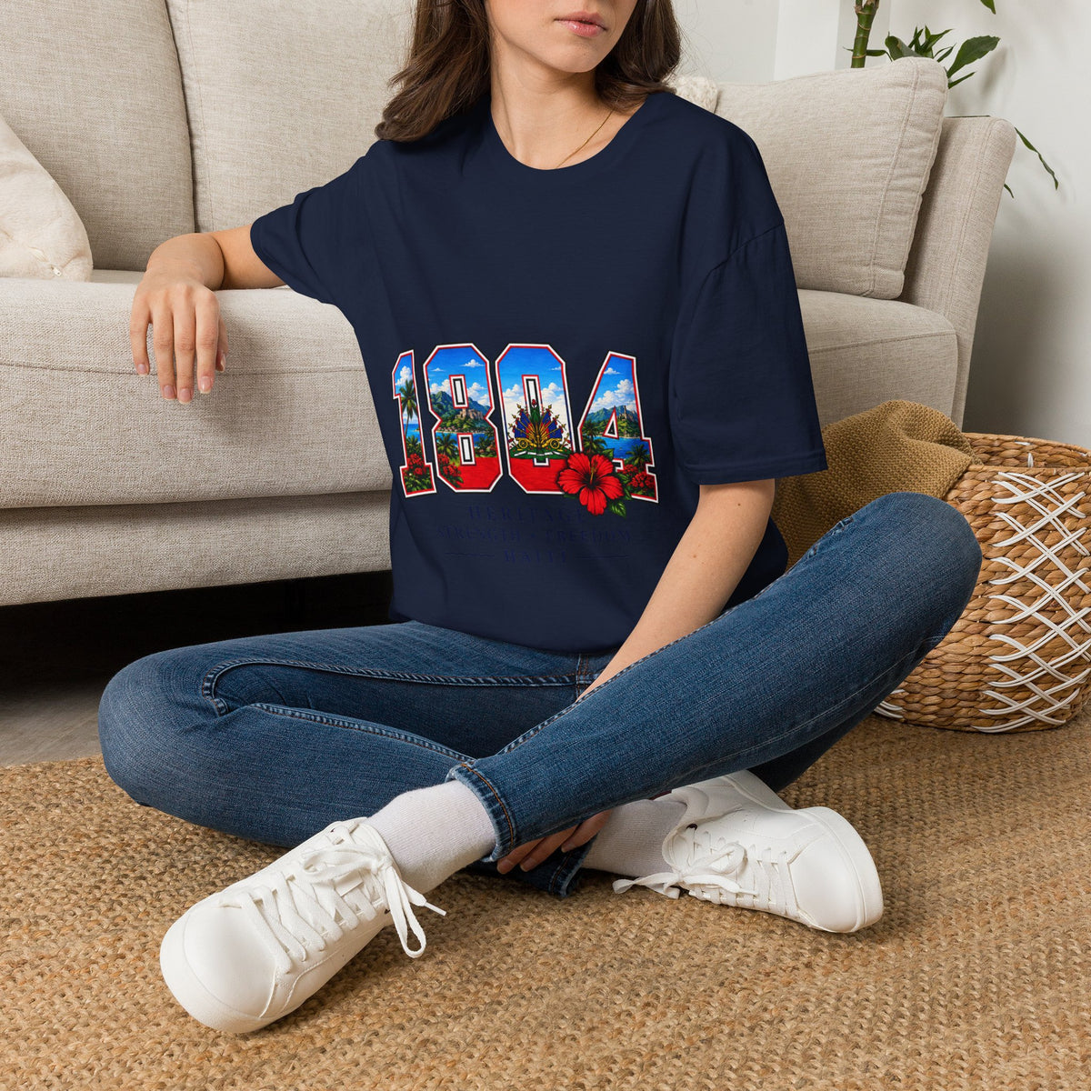 1984 Retro Hawaii Graphic T-Shirt — Tropical Palm & Sunset Vintage Tribute