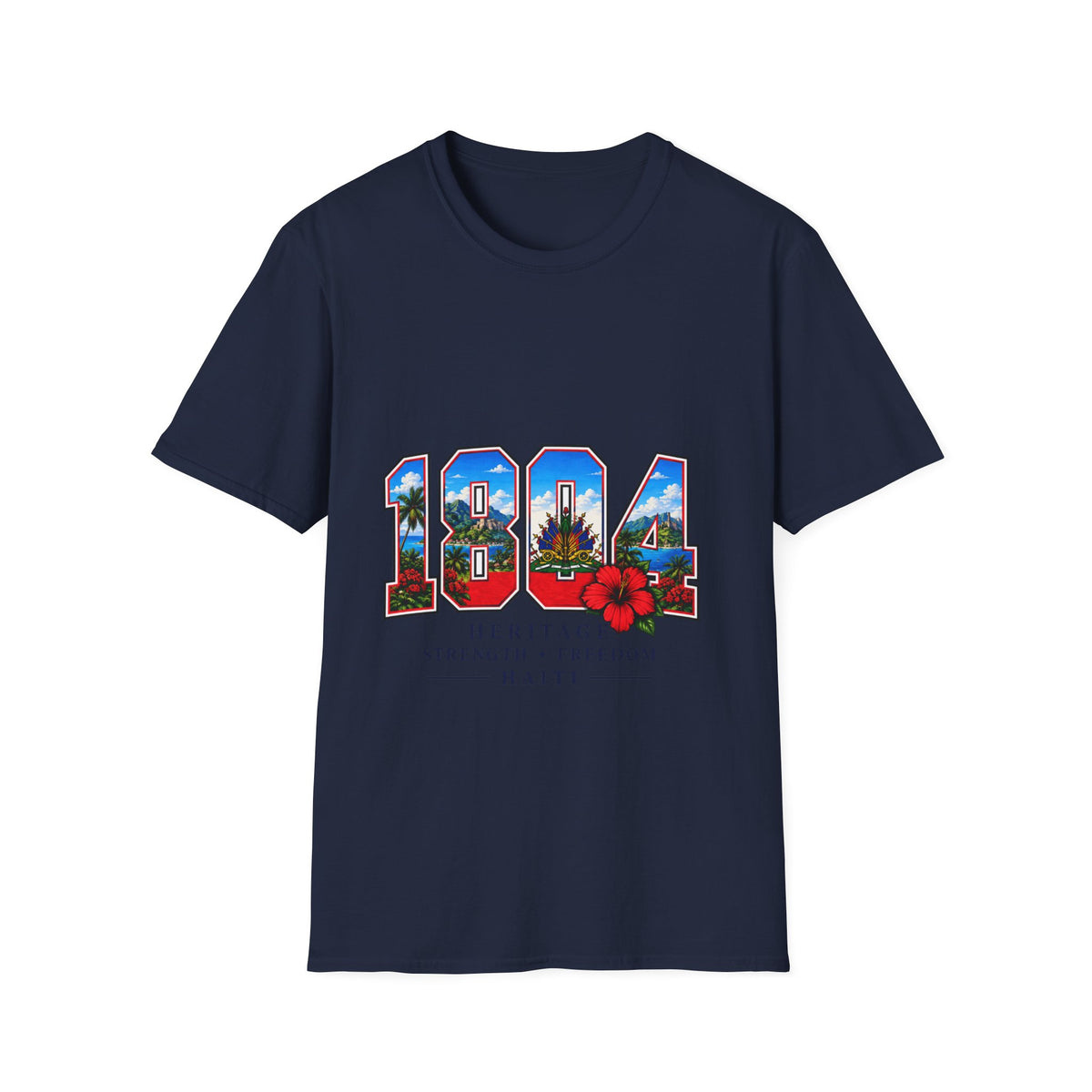 1984 Retro Hawaii Graphic T-Shirt — Tropical Palm & Sunset Vintage Tribute