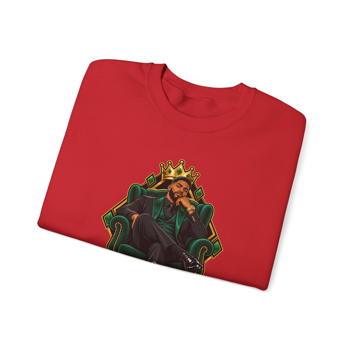 King Mindset Built Different Men’s Sweatshirt