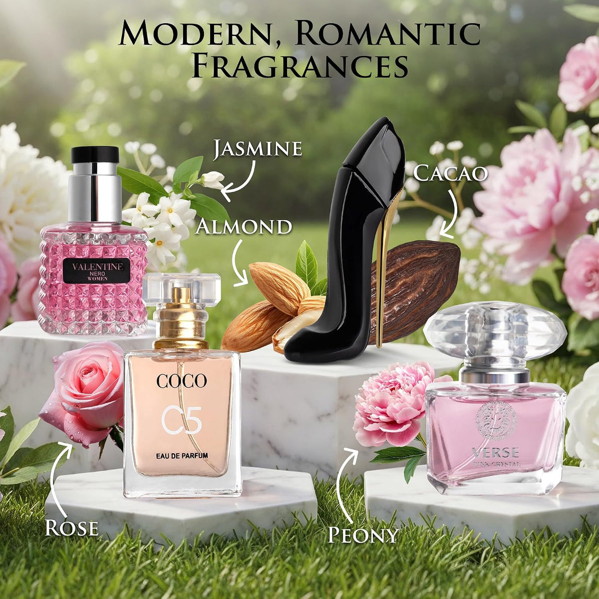 4-Piece Mini Eau de Parfum Gift Set for Women – 4 × 30ml