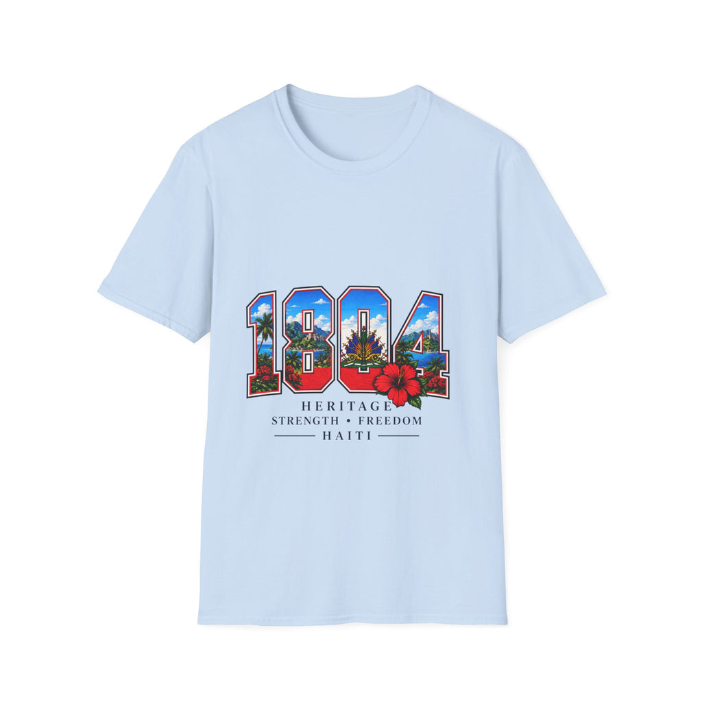 1984 Retro Hawaii Graphic T-Shirt — Tropical Palm & Sunset Vintage Tribute