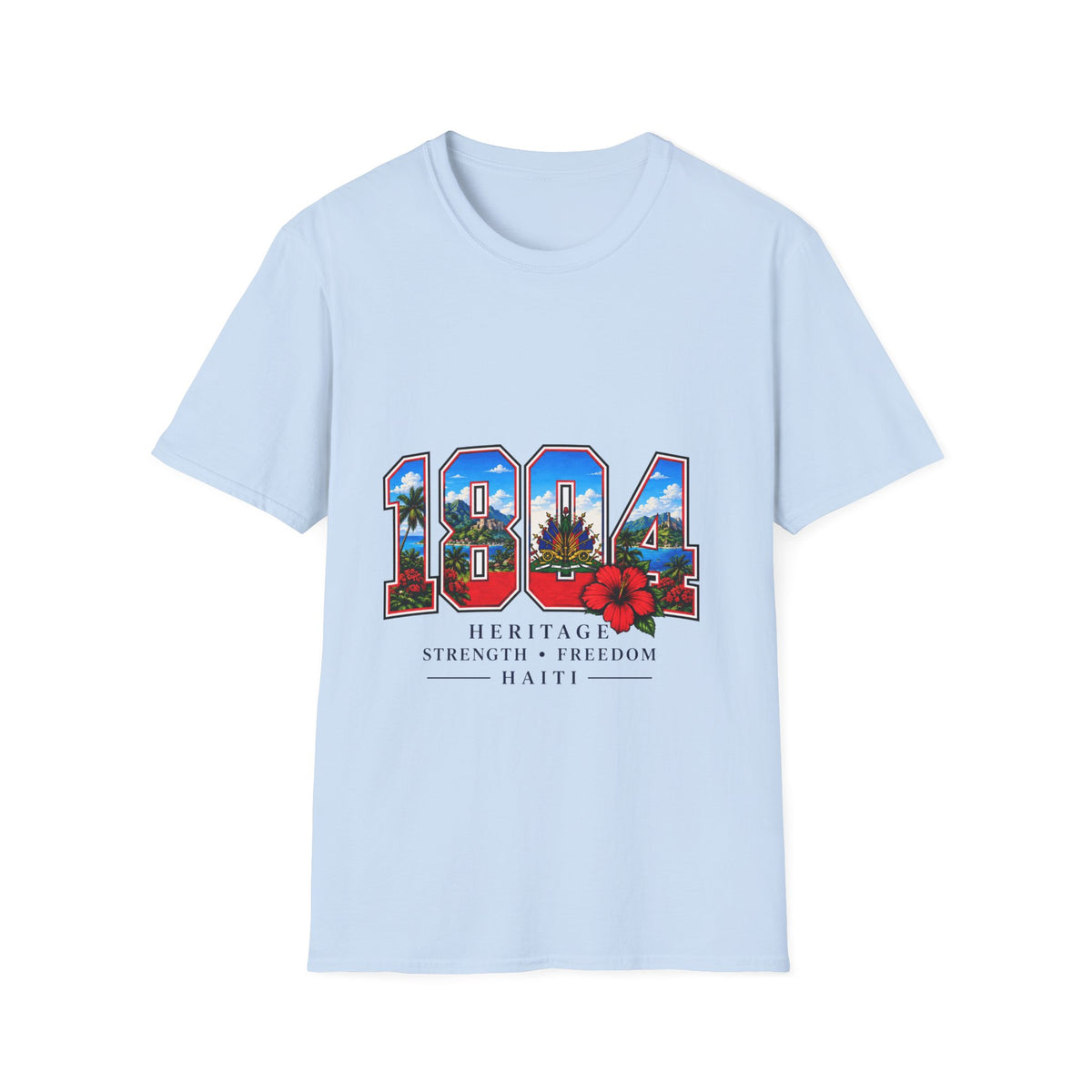 1984 Retro Hawaii Graphic T-Shirt — Tropical Palm & Sunset Vintage Tribute